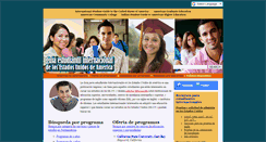 Desktop Screenshot of guiaestudiantilinternacional.com